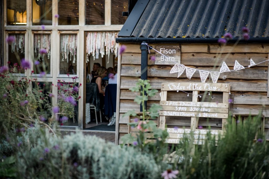 fison barn wedding venue at oxfordshire's wittenham clumps