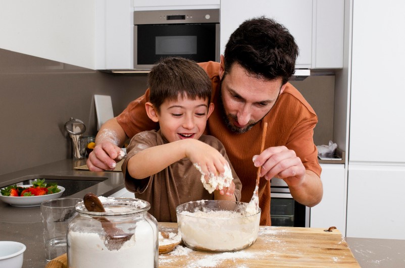 cooking with kids