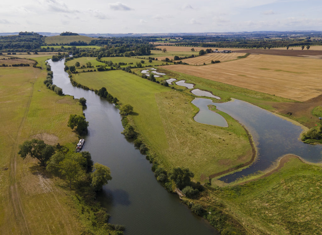 Earth Trust's river of life II project to create wetlands at river thames oxfordshire