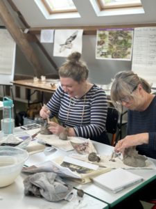 Nicola Fielding clay workshop