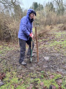 Coppice Coup tree planting volunteers - Mike Towndrow