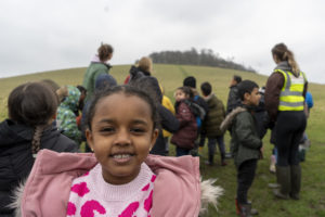 Earth School clumps visit