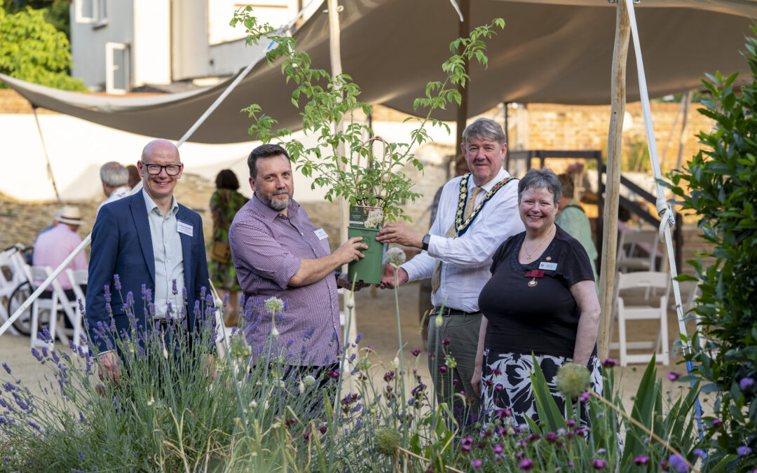 Oxfordshire tradition celebrated at Wittenham Rose Ceremony